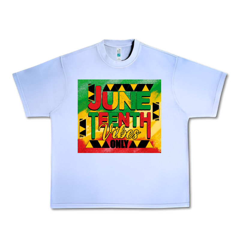 Juneteenth Vibes Only Tumbler Urban Heavy Tee by BarkalooDesign | Teevron