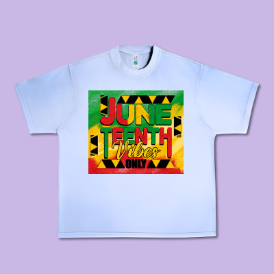 Juneteenth Vibes Only Tumbler Urban Heavy Tee Designed By Barkaloodesign