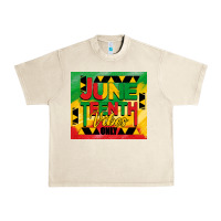 Sandshell juneteenth vibes only tumbler Urban Heavy Tee - BarkalooDesign