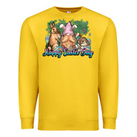 Lemon Gnome Bunny Happy Eater Day Premium Sweatshirt - NancyCooperArtShop