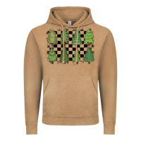 Vintage Camel checkered trees Vintage Hoodie - MaliasSmallBusiness