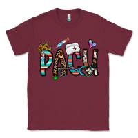 Burgundy pacu Classic Tee - CowhideDigitalArt