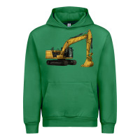 Emerald Excavator Urban Hoodie - LillyAllenDesigns