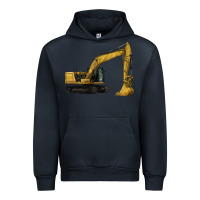 Navy Excavator Urban Hoodie - LillyAllenDesigns