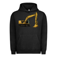 Pigment Black Excavator Urban Hoodie - LillyAllenDesigns