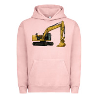 Pigment Salmon Excavator Urban Hoodie - LillyAllenDesigns