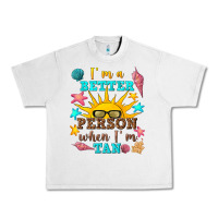 Lunar Rock i m a better person when i m tan Urban Heavy Tee - texasbilliewilder