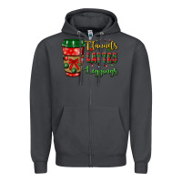 Smoke flannels lattes leggings Zipper Hoodie - BundleAndBundleShop