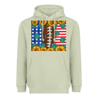 Matcha American football and america Heavyweight Hoodie - NancyCooperArtShop