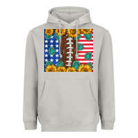 Moon Dust American football and america Heavyweight Hoodie - NancyCooperArtShop