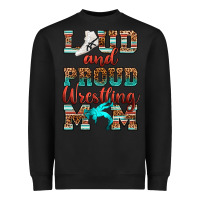 Black loud and proud wrestling mom Heavyweight Sweatshirt - RanaPortraitStore