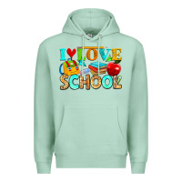 I Love School Premium Hoodie | Teevron