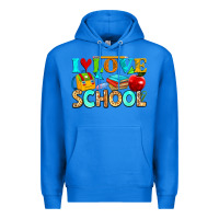 True Royal i love school Premium Hoodie - NancyCooperArtShop