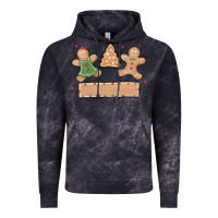 Cloud Black gingerbread christmas Vintage Hoodie - MaliasSmallBusiness