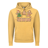 Vintage Mustard gingerbread christmas Vintage Hoodie - MaliasSmallBusiness