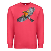 Cardinal Flying American Robin Premium Sweatshirt - LillyAllenDesigns