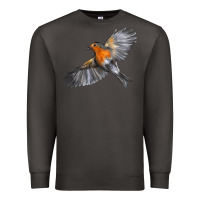 Smoke Flying American Robin Premium Sweatshirt - LillyAllenDesigns