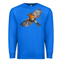 True Royal Flying American Robin Premium Sweatshirt - LillyAllenDesigns