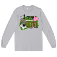 Moon Dust love my girl soccer Long Sleeve Tee - HRA Design Shop