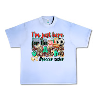 Grape Ice i'm just here for the snacks #soccer sister Urban Heavy Tee - Zillion Design Studio
