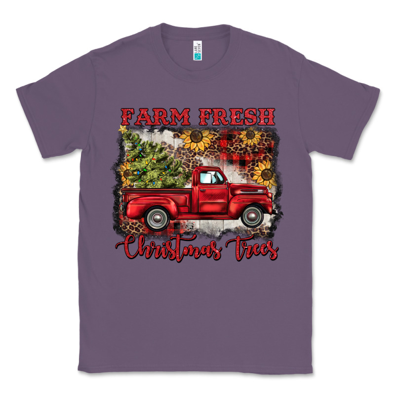 Farm Fresh Christmas Trees Classic Tee by BarkalooDesign | Teevron