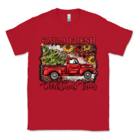 Red farm fresh christmas trees Classic Tee - BarkalooDesign