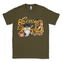 Army Green senior 2024 Classic Tee - RacoonDesign