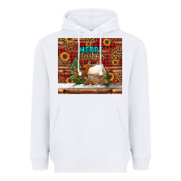 White merry christmas cookies buffalo plaid Heavyweight Hoodie - Jasminsmagicworld