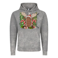Cloud Rock christmas reindeer Vintage Hoodie - MaliasSmallBusiness