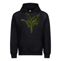 Black palm tree Urban Hoodie - LillyAllenDesigns