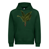 Foreset Green palm tree Urban Hoodie - LillyAllenDesigns