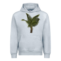 Heather Grey palm tree Urban Hoodie - LillyAllenDesigns