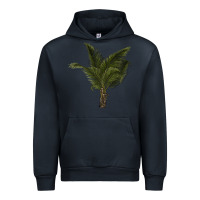 Navy palm tree Urban Hoodie - LillyAllenDesigns