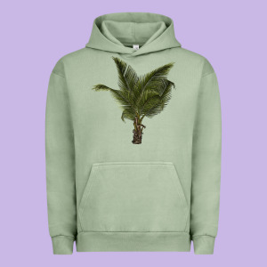 Palm Tree Urban Hoodie Designed By Lillyallendesigns