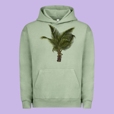 Palm Tree Urban Hoodie Designed By Lillyallendesigns