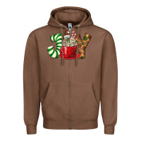 Chestnut Joy Zipper Hoodie - BundleAndBundleShop