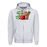 Heather Grey Joy Zipper Hoodie - BundleAndBundleShop