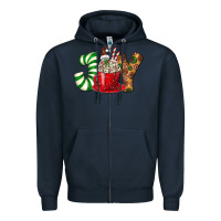 Navy Joy Zipper Hoodie - BundleAndBundleShop