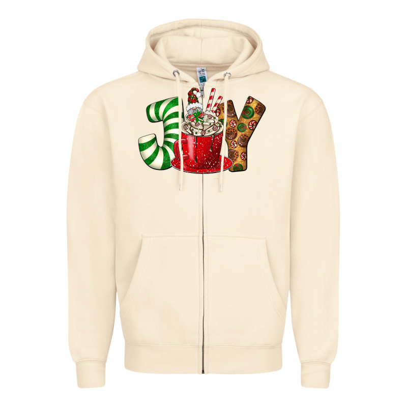 Joy Zipper Hoodie by BundleAndBundleShop | Teevron