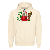 Sandshell Joy Zipper Hoodie - BundleAndBundleShop