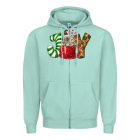 Seafoam Joy Zipper Hoodie - BundleAndBundleShop