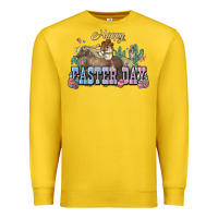 Lemon Happy Easter Day Rodeo Premium Sweatshirt - NancyCooperArtShop
