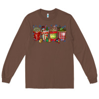 Chestnut christmas drink Long Sleeve Tee - CowhideDigitalArt