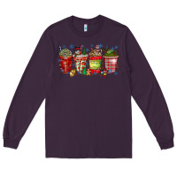 Plum christmas drink Long Sleeve Tee - CowhideDigitalArt