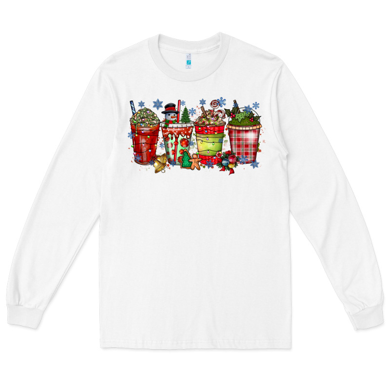 Christmas Drink Long Sleeve Tee by CowhideDigitalArt | Teevron