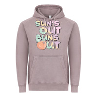 Vintage Zinc sun's out buns out Vintage Hoodie - JahusDesignShop