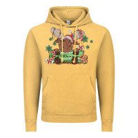 Vintage Mustard christmas reindeer Vintage Hoodie - MaliasSmallBusiness