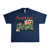 Navy i'm just here for the snacks #soccer  brother Urban Heavy Tee - Zillion Design Studio