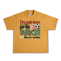 Peanut Butter i'm just here for the snacks #soccer  brother Urban Heavy Tee - Zillion Design Studio
