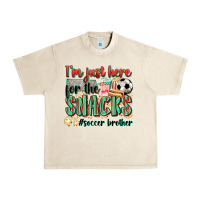 Sandshell i'm just here for the snacks #soccer  brother Urban Heavy Tee - Zillion Design Studio